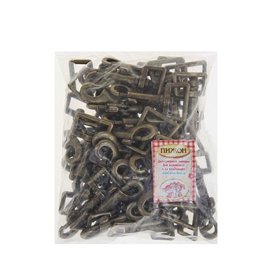 Карабин с основанием-трапецией, 6.5 см