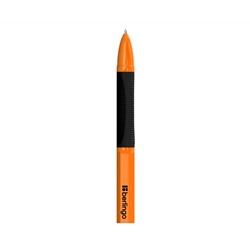 Ручка шариковая Berlingo "Tribase grip orange" черная, 0,7мм, грип