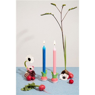 Подсвечник Radish, 6,7 x 6,7 x 8,7 см