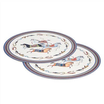 НАБОР ПОДСТАНОВОЧНЫХ САЛФЕТОК "PASSAGE" ИЗ 2 ШТ., ДИАМЕТР=38 СМ