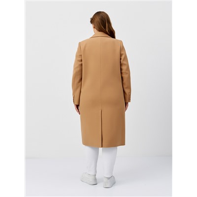 Пальто женское демисезонное 25775 (кэмел)