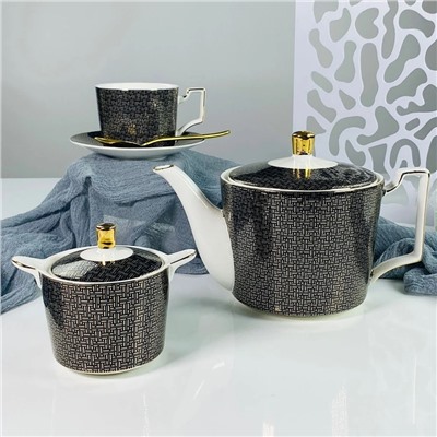 244-068 Чайный сервиз 16пр. 280мл в под.уп.(х4)Фарфор