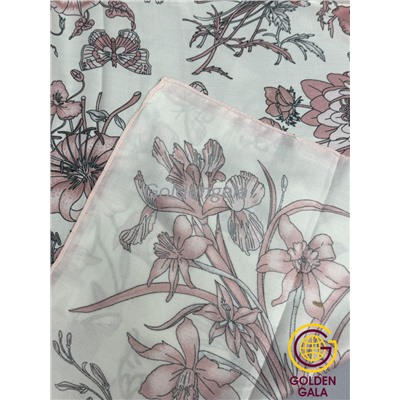 Платок утепленный "Византия" Арт 2026/2 (фон белый)