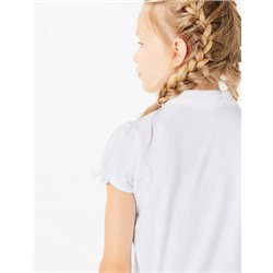 2pk Girls' Regular Fit School Polo Shirts (2-18 Yrs)
