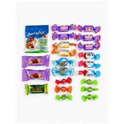 Сладкий детский новогодний подарок «Весёлого нового года», конфеты 300 г, 3Д конструктор