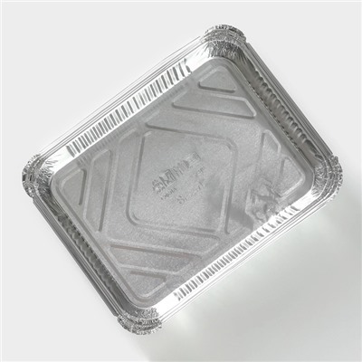 Форма из фольги для выпечки и запекания Доляна, 1,1 л, 225×175×35 мм, 2 шт