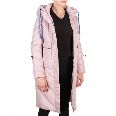 9190 PINK Пальто зимнее женское EVCANBADY (200 гр. холлофайбера)