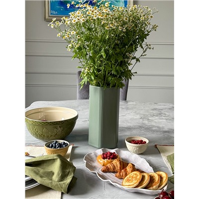 Блюдо сервировочное Clams серого цвета из коллекции Sea treasures