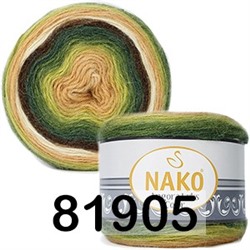 Пряжа Nako Angora Luks Color