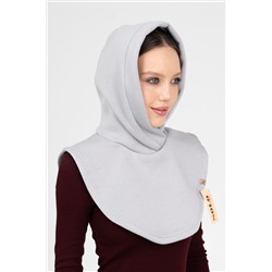 Капор 22-333L17 жемчужно-серый