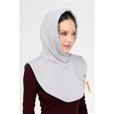 Капор 22-333L17 жемчужно-серый