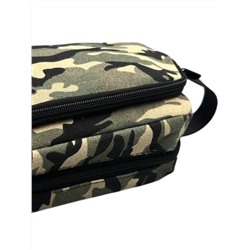 Sunflower Косметичка мужская дорожная 815, 2 отделения, камуфляж