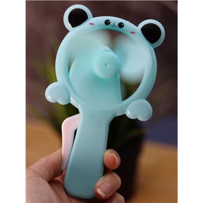 Портативный механический ручной вентилятор «Panda», mix, шоу-бокс 24 шт.