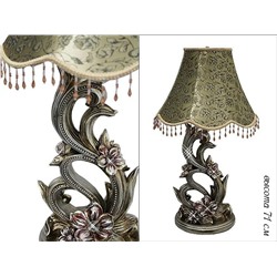 525-012 Настольная лампа "Цветок" (х4)Полистоун