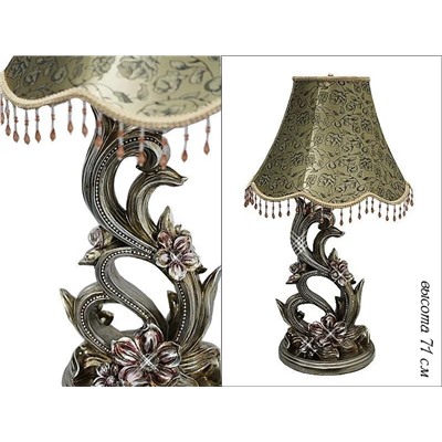 525-012 Настольная лампа "Цветок" (х4)Полистоун