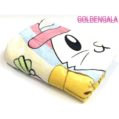 Детский плед из плюшевого флиса 100х140 см модель 1