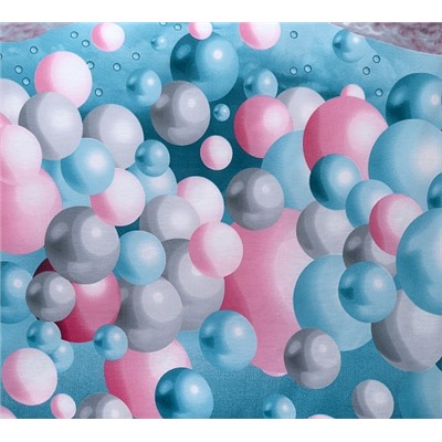 Ткань перкаль Молодежка / Розовый фламинго 1 (основа)