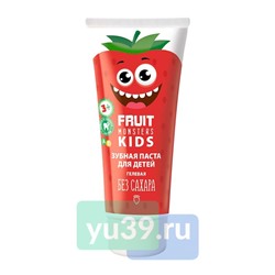 Зубная паста детская Клубника Фрутомонстры 60г