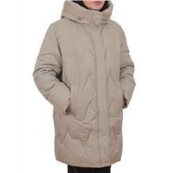2404 GRAY Куртка зимняя женская (200 гр. холлофайбер)