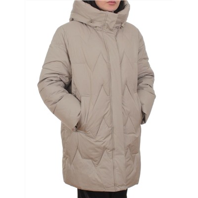 2404 GRAY Куртка зимняя женская (200 гр. холлофайбер)