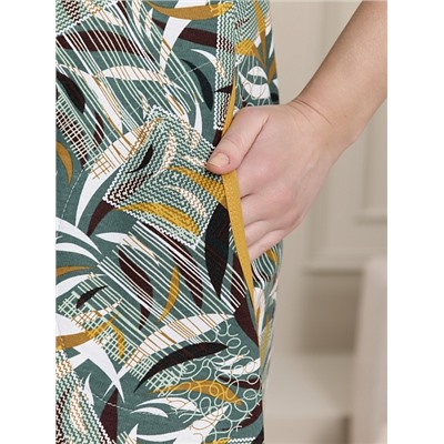 Женский халат Нора Х-771 / зелёный