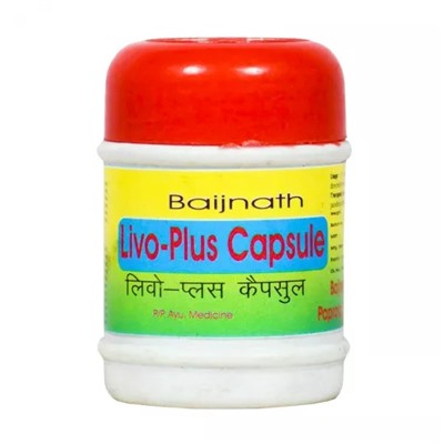 Ливо-Плюс (50 кап, 500 мг), Livo-Plus Capsule, произв. Baijnath