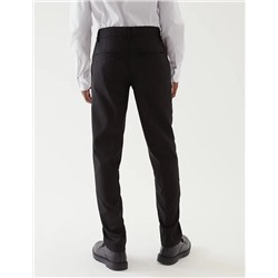 Boys' Skinny Leg Plus Fit School Trousers (2-18 Yrs)