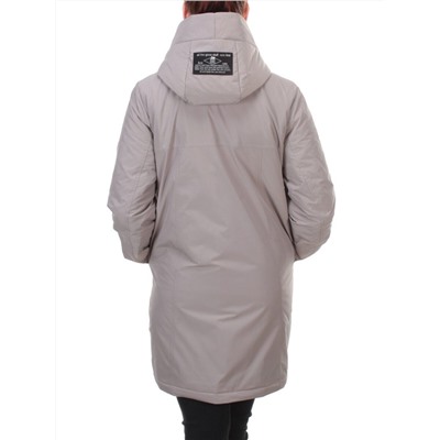 105-1 BEIGE Пальто демисезонное женское FAMILY (100 гр. синтепон)
