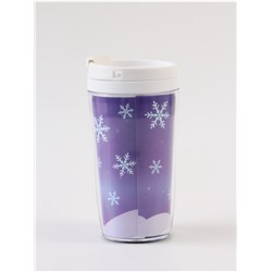 Термостакан новогодний со вставкой «Согрею тебя», 250 мл