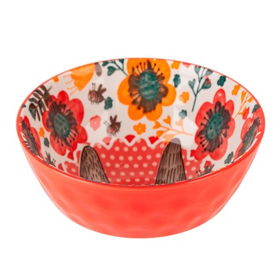 Салатник "Kawaii Forest.Bunny" d=16см. v=800мл.(фарфор) (min12) (транспортная упаковка)