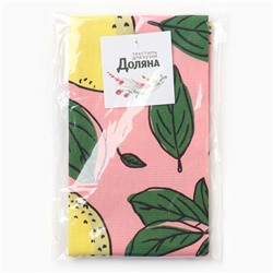 Полотенце кухонное Доляна Lemon 35х60 см, 100% хлопок, 160г/м2