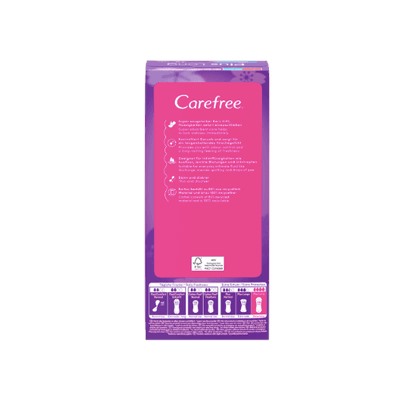 Carefree Slipeinlage Plus Long mit Frischeduft, 40 St, Карефри Прокладки ежедневные удлиненные Плюс с ароматом, 40 шт, 2 упаковки (80 шт)