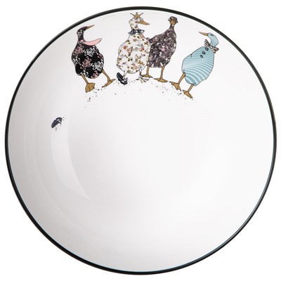 ТАРЕЛКА СУПОВАЯ LEFARD "FAMILY FARM" 18*5,2 СМ 600 МЛ В ФОРМЕ САЛАТНИКА (КОР=24ШТ.)