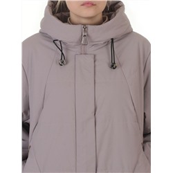 B-617 PINK/GREY Куртка демисезонная женская (100 гр. холлофайбер)