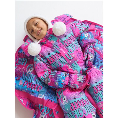 Варежки-краги для девочки