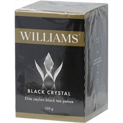 WILLIAMS. Crystal Black. Премиум Пеко 100 гр. карт.упаковка