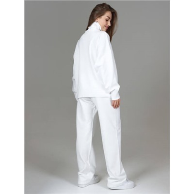 Женский вязаный костюм КВ-1.04 / Молочный