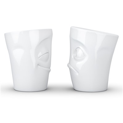 Набор кружек Cheery & Baffled, 350 мл, белый, 2 шт.