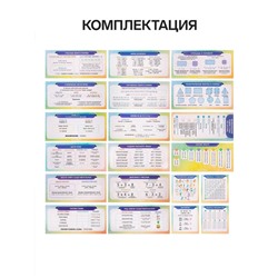 Набор первоклассника, 70 предметов, Calligrata «Снова в школу», с пособиями, в папке