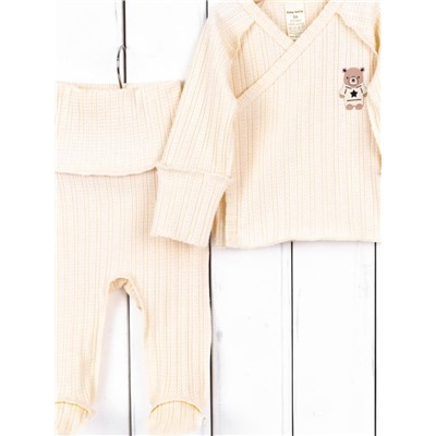 Комплект детский Baby Boom КН154/1-Р Ажурная рибана Экрю я734