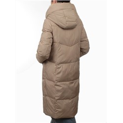 9101 BEIGE Пальто зимнее женское (170 гр. холлофайбер)