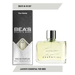 Парфюм Beas Lacoste Essential for men M207 10 ml, Парфюм мужской Beas M207 создан по мотивам аромата Lacoste Essential