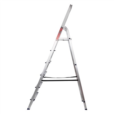 Стремянка усиленная, 6 ступеней, алюминиевая, MTX