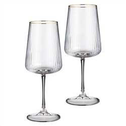 НАБОР БОКАЛОВ ДЛЯ ВИНА "PERFO" ИЗ 2 ШТ. 535 МЛ