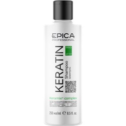 EPICA Шампунь Keratin PRO для реконструкции и глубокого восстановления, 250 мл.