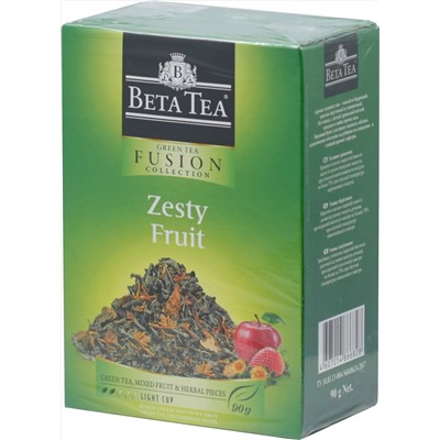 BETA TEA. Fusion Colection. Пикантный фрукт 90 гр. карт.пачка