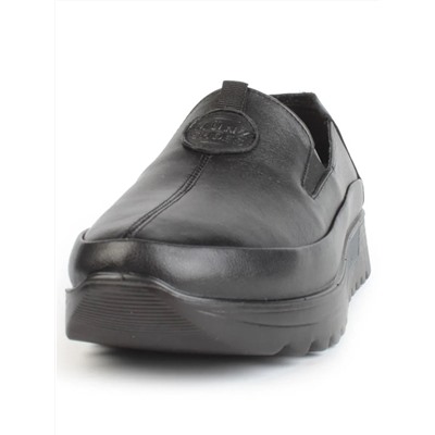 03-5306 BLACK Полуботинки женские (натуральная кожа)