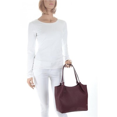 Женская сумка экокожа Richet 2535-08 Бордовый microfiber