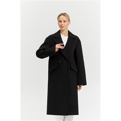 Пальто женское демисезонное 24710 (черный)