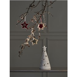 Набор елочных украшений из фетра Christmas stars из коллекции New Year Essential, 3 шт.